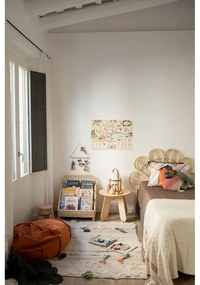 Covor de joacă pentru copii crem din bumbac 120x160 cm Veggie Garden – Lorena Canals