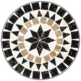 Outsunny Suport pentru plante Ø36 x 67 cm Suport pentru flori pliabil rotund pentru balcon mozaic de piatră grădină interior exterior multicolor | Aosom Romania