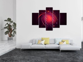 Tabloul modern cu abstacțiune (150x105 cm)