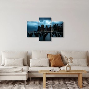 Tablou - Privire spre Zgârâie nori din New York (90x60 cm)
