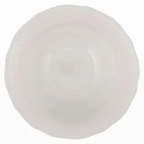 Set veselă 24 piese, porțelan alb