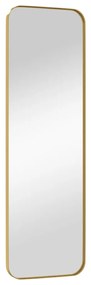 Oglinda de perete, auriu, 30x100 cm, dreptunghiulara 1, Auriu, 30 x 100 cm