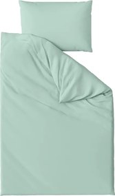 Lenjerie de pat din bumbac LUX mentol hoteliera cu buzunar Dimensiune lenjerie de pat: 70 x 90 cm | 140 x 200 cm