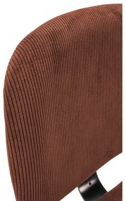 Scaune de bar burgundy 2 buc. (înălțime șezut 64 cm) Arus – Marckeric