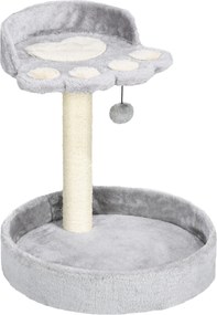 PawHut Copac de Zgariat pentru Pisici de 5kg, 41x41x44 cm, Gri | Aosom Romania