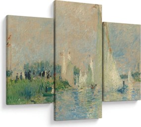 Tablou - Auguste Renoir, Regatta at Argenteuil, reproducere (90x60 cm)