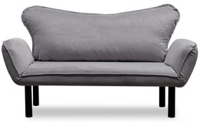 Canapea extensibilă două locuri Chatty (gri). 1062614