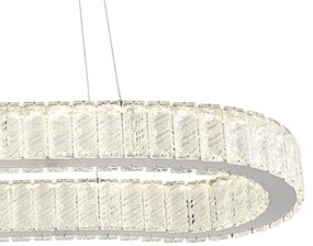 Lustră LED dimabilă pe cablu Globo 67162-58 MUCKY 58W/230V 2700-6000K + telecomandă