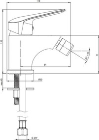 BORO Baterie pentru Bideu - BMO_N30M