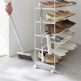 Pantofar alb din metal 90,5x87x26 cm Tower – YAMAZAKI