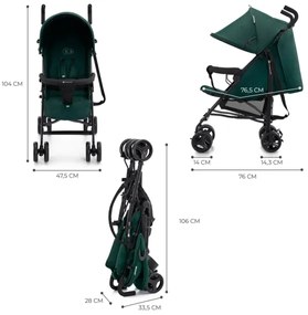 KINDERKRAFT TIK - Cărucior golf bej