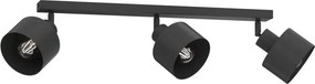 Corp de iluminat cu spoturi PARKLA 3xE27/15W/230V negru