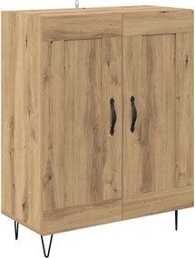 vidaXL Bufet Stejar Artizanal 69,5 x 34 x 90 cm