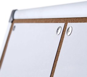 Placa de pluta SICO 180 x 90 cm, aluminiu