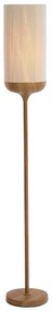 Lampadar în culoare naturală cu abajur textil (înălțime 159 cm) Dania – Light &amp; Living