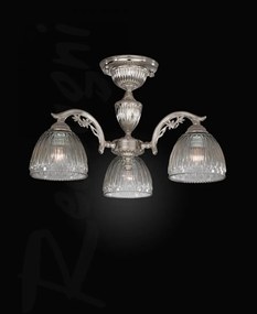 Lustra aplicata cu 3 brate realizata manual design italian 9800