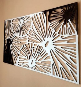 SENTOP | Pictura de perete sculptata din placaj din lemn plop original / maro FORGHF