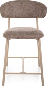 Scaun de bar ELONE, casmir/bej