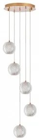 Suspensie 5 becuri G9 BV01-00012 Braytron