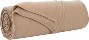 vidaXL Pătura de aruncat Culoare Cămilă 210 x 140 cm Molton