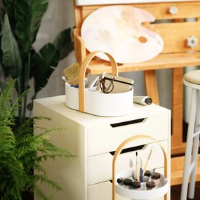 Organizator de baie alb Bellwood – Umbra