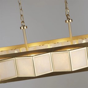 Candelabru oval elegant design Art-Deco Belle L-110cm