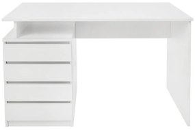 Masă de birou HANY NEW, alb