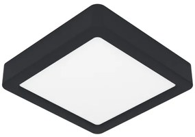 Eglo 900643 - Plafonieră pentru baie FUEVA LED/11W/230V IP44 neagră