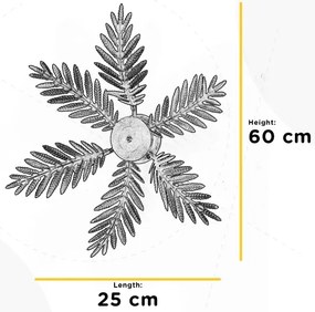 Plafonieră FELCE 3xE14/6W/230V bronz ONLI