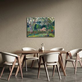 Tablou - Paul Gauguin, Te raau rahi (The Big Tree), reproducere (70x50 cm)