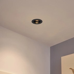 Spot modern integrat, metal gri-antracit, GU10, rotund, 50 mm, orientabil - Chuck
