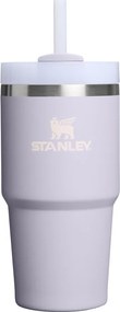 Termos mov lavandă cu pai din oțel inoxidabil 600 ml Quencher H2.O FlowState™ Tumbler Purple Dust – Stanley