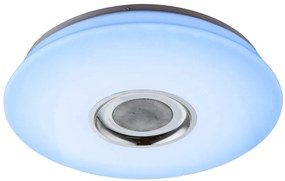 Plafoniera dimabila cu LED RGB, difuzor si telecomanda, diametru 40cm, NICOLE 41329-18 GL