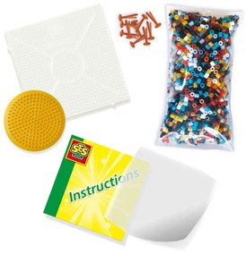 Set creativ copii Beedz - Margele de calcat Autovehicule de constructie