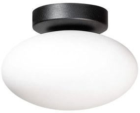 Plafoniera moderna Omi negru, 18cm