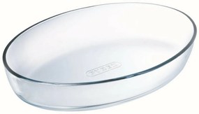 Pyrex Vas de sticlă pentru cuptor oval 2,2 l, 30 x21 x 6 cm