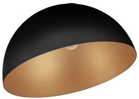 Lustra aplicata design decorativ GEA negru/auriu D-50cm
