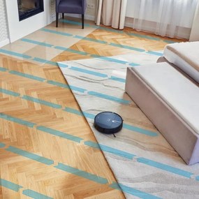 Niceboy ION Charles i4 - Aspirator robot inteligent 2în1 4400 mAh Wi-Fi negru +