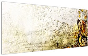 Tablou - Puterea muzicii (120x50 cm)