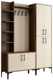 Cuier Viyana DA - Walnut, Cream