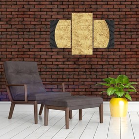 Tablou - Structura de aur N⁰2 (90x60 cm)