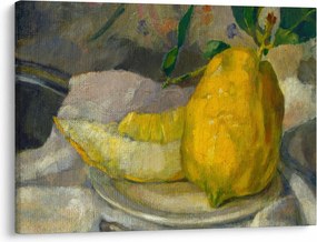 Tablou - French 19th Century, Melon and Lemon, reproducere (70x50 cm)