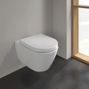 Villeroy & Boch 5614R0R1 - Vas WC suspendat SUBWAY 2.0, din ceramică, alb
