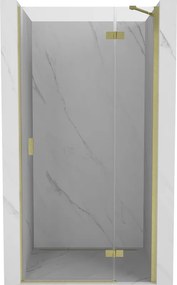 Mexen Mist-H ușa de duș batantă dreapta 95 cm, transparentă, auriu periat - 8A5-095-000-55-00-P