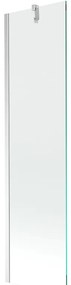 Mexen Next paravan baie 1-canat 50 x 150 cm, transparent, crom - 895-050-000-00-00-01