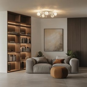 Eglo 32103 - Lustră aplicată LED VELAGO, 5xG9/33W/230V, crom lucios