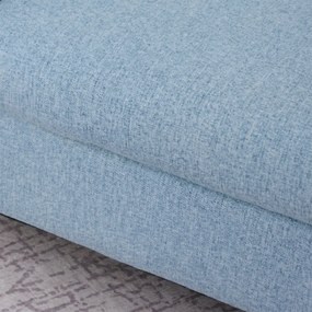 HOMCOM Scaun pentru Camera Copiilor în Material Textil Max. 65 kg 49x45x44cm Albastru | Aosom Romania