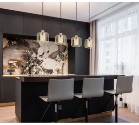 Globo ALFRED 15758-4H - Lustră suspendată pe cablu, 4xE27/40W/230V