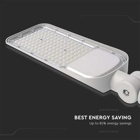 Lampă LED stradală SAMSUNG CHIP LED/30W/230V 6500K IP65 gri