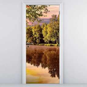 Fototapet pentru ușă - După râu (95x205cm)